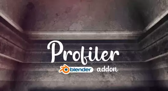 Blender插件-创建形状轮廓倒角曲线工具 Profiler v1.6.1