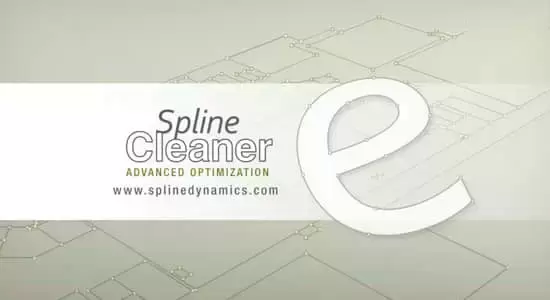 样条线整理管理3DS MAX插件 Spline Cleaner V1.86