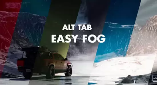 三维体积雾生成器Blender插件 Alt Tab Easy Fog v1.0.0插图