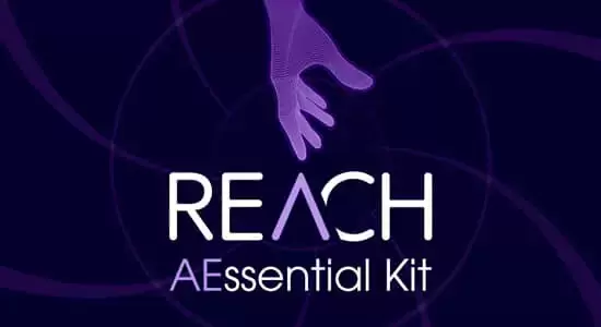 AE脚本-效果插件脚本预设搜索图层管理表达式操作多功能工具包 REACH: AEssential Kit V1.9.5