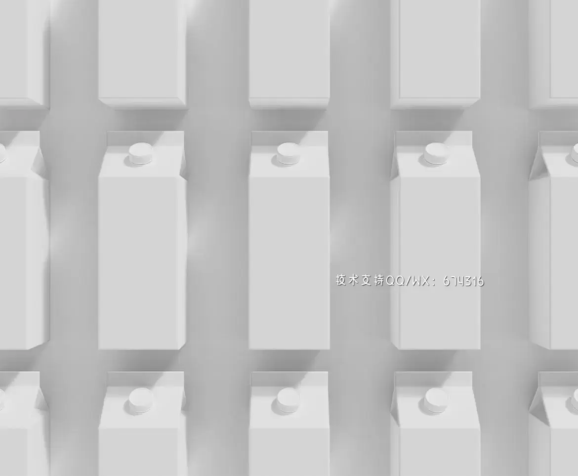 🔴高品质的果汁牛奶包装设计VI设计样机展示模型mockups免费下载插图1