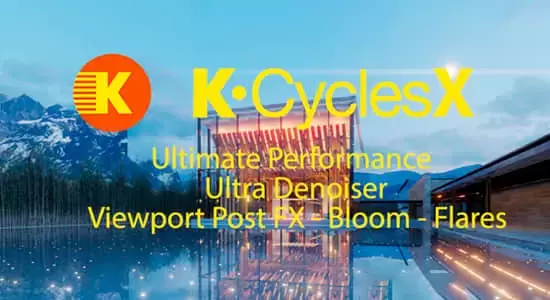 Blender高级GPU实时渲染器 K-Cycles 3.51 Win