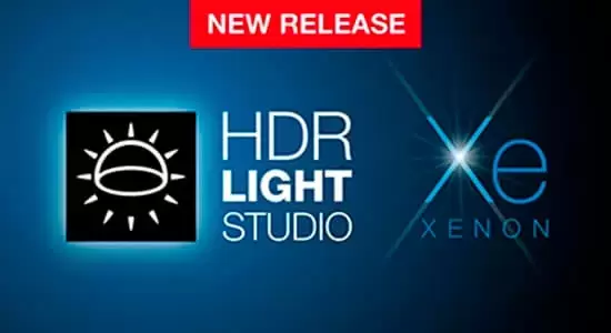三维室内摄影棚HDR环境灯光渲染器软件+接口插件 Lightmap HDR Light Studio Xenon V8.1.0.2023.0425 Win