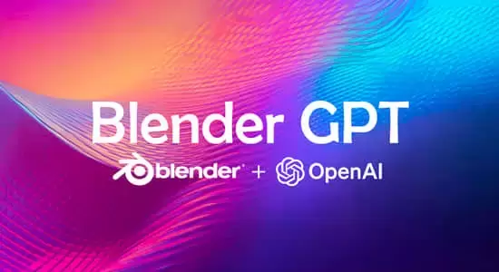 AI人工智能Blender插件 Blender GPT v23.03.23插图