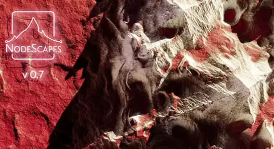 三维自然地形生成Blender插件 NodeScapes V0.8插图