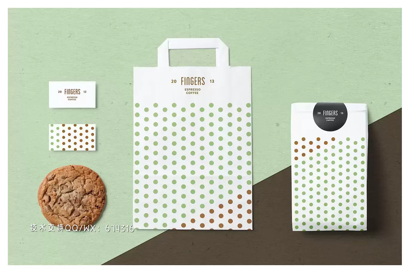 🔴14个高品质的咖啡文具样机VI设计样机展示模型mockups免费下载插图5