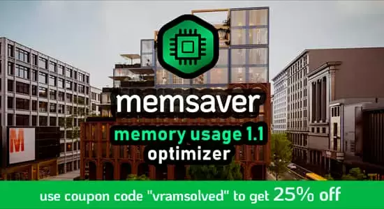 内存自动优化Blender插件 Memsaver v1.1.0