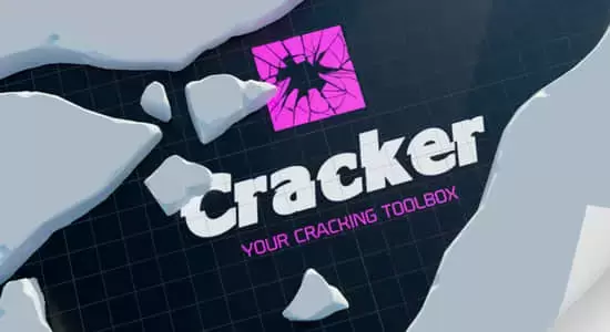 自定义破碎裂纹Blender插件 Cracker V1.6.0插图