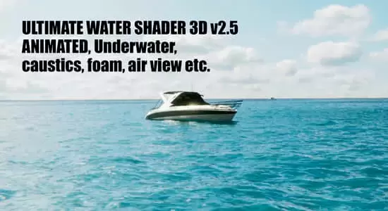 Blender插件-终极水着色器工具 Ultimate Water Shader V2.6.0插图 Blender插件-终极水着色器工具 Ultimate Water Shader V2.6.0插图