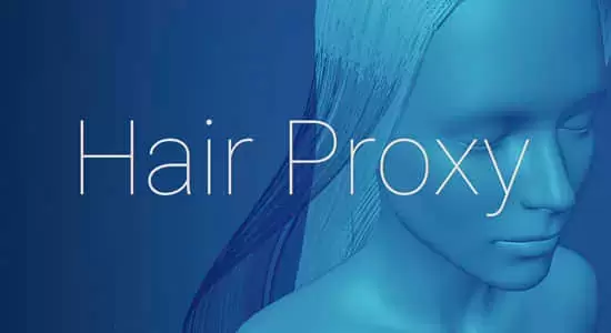 Blender插件-头发发型生成器 Hair Proxy V1.3插图 Blender插件-头发发型生成器 Hair Proxy V1.3插图