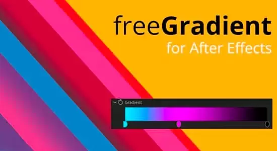 中文汉化-高级颜色渐变工具AE插件 freeGradient V1.0 Win/Mac插图