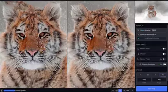图片无损放大变清晰锐化软件 Topaz Photo AI v1.2.6 Win绿色免安装版 含离线模型库插图
