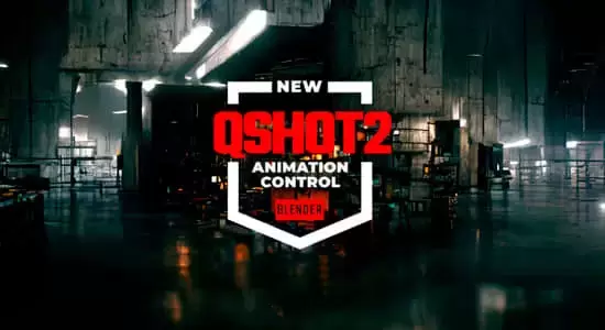 快速制作三维摄像机动画Blender插件 Qshot 2.1.3插图