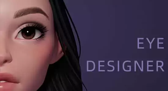 Blender插件-快速创建眼睛工具 Danny Mac Eye Designer v1.3.6插图