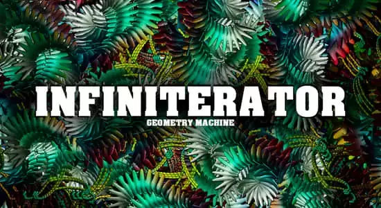 交互式几何图形模型生成工具Blender插件 Infiniterator V2.1插图 交互式几何图形模型生成工具Blender插件 Infiniterator V2.1插图