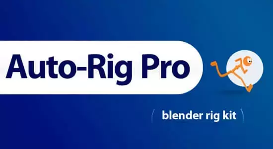 三维人物角色动作自动绑定Blender插件 Auto-Rig Pro V3.68.44 + Quick Rig V1.26.16