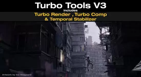 加快渲染速度Blender插件 Turbo Render V3.0.8