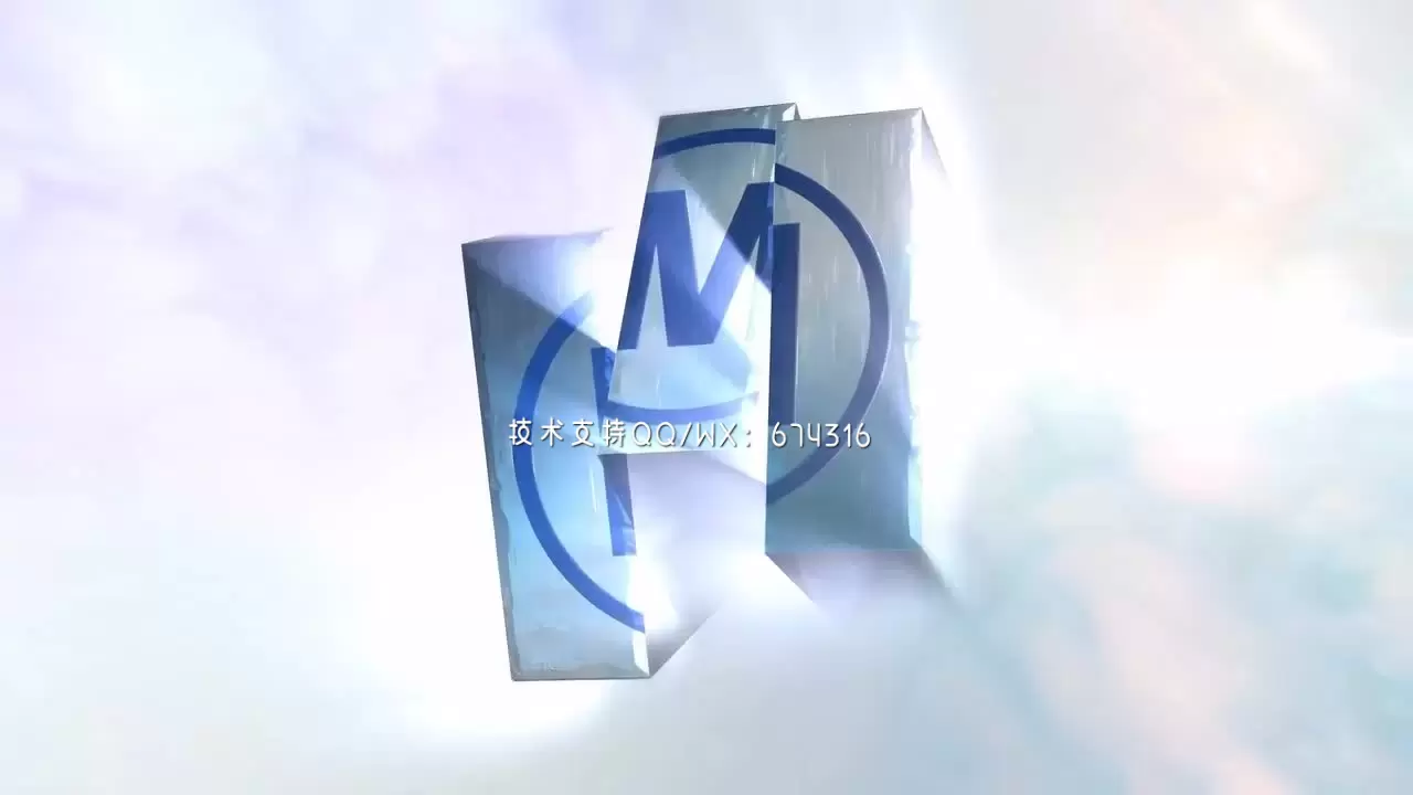 华丽的设计和优雅的动画标志闪耀天空Logo展示AE模板视频下载(含音频)插图
