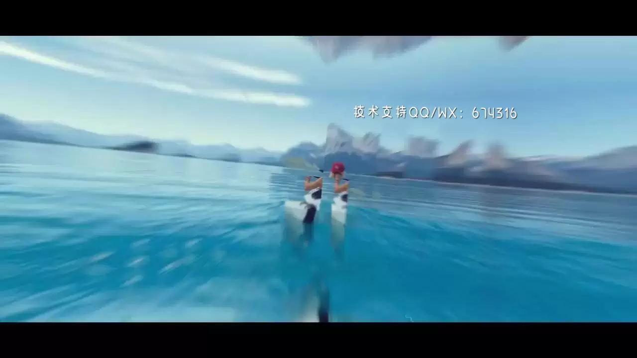 快速动画LOGO标志显示AE模板视频下载(含音频)