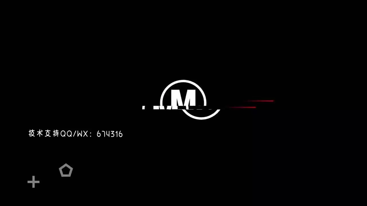 小故障迷你动画LOGO标志显示AE模板视频下载(含音频)