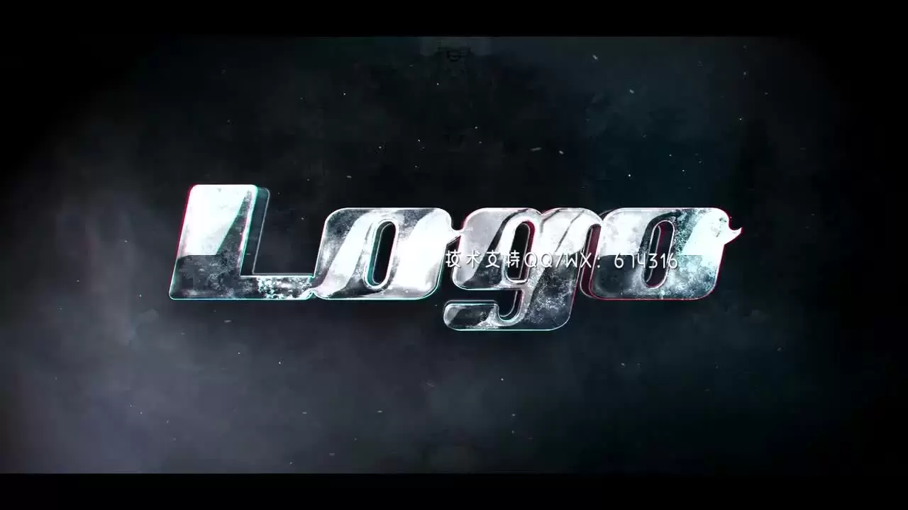 庄严的电影标志LOGO动态动画AE模板视频下载(含音频)