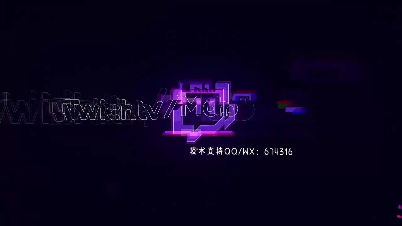 超现代的网络LOGO标志显示AE模板视频下载(含音频)