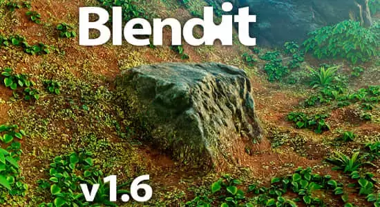 三维模型环境融合Blender插件 Blendit v1.6 Add-on插图