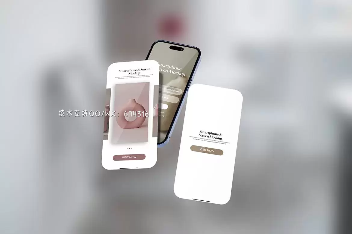🔴高品质的用于UI设计的屏幕和智能手机模型免费下载插图2