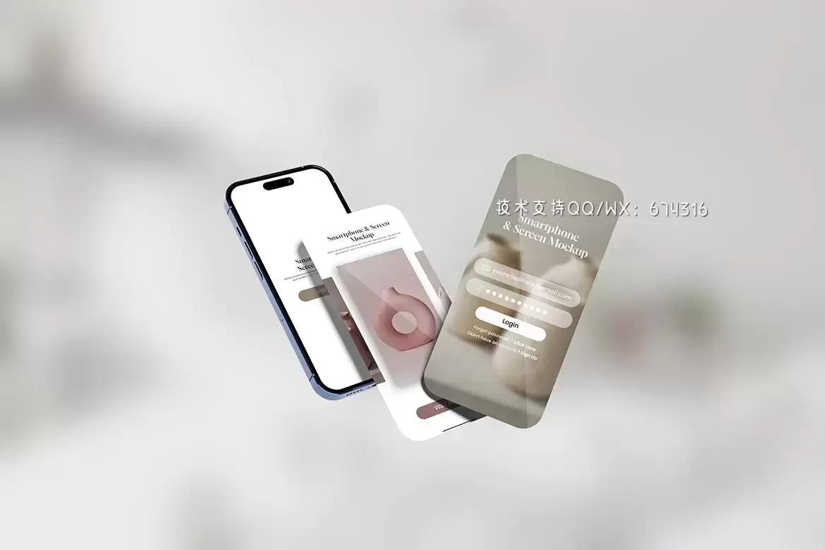 🔴高品质的用于UI设计的屏幕和智能手机模型免费下载插图4