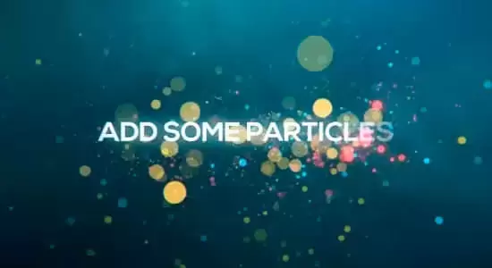AE模板-40个唯美漂亮粒子文字标题动画 Particles Titles插图