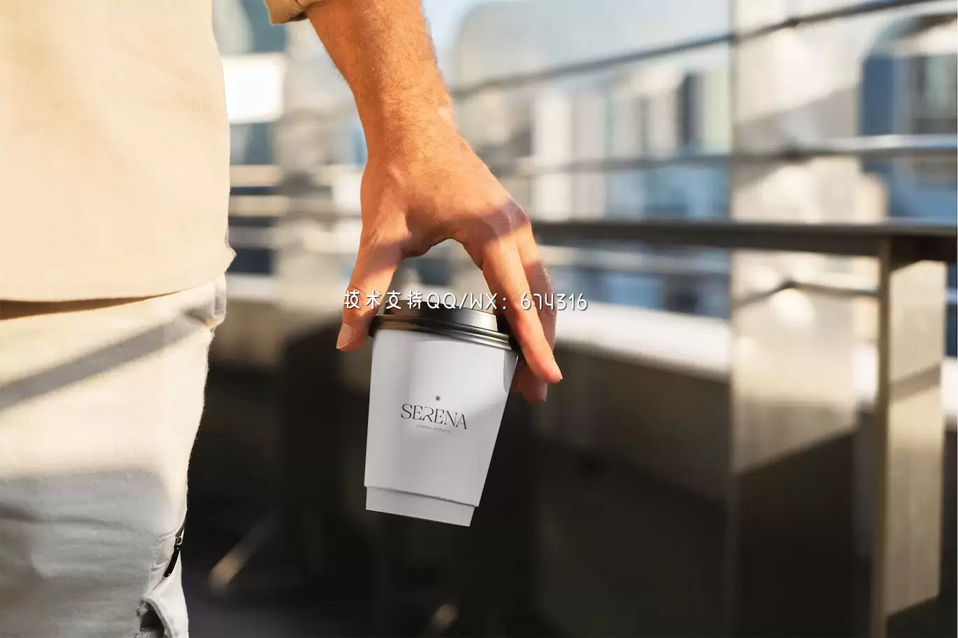 🔴时尚高端专业的高品质真实质感的咖啡杯包装设计VI样机展示模型mockups免费下载插图10