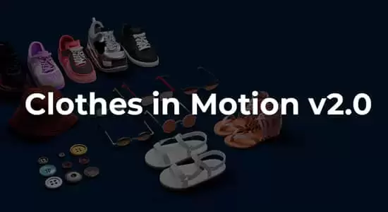 衣服制作布料模拟Blender插件 Clothes in Motion v2.0.1+模型预设