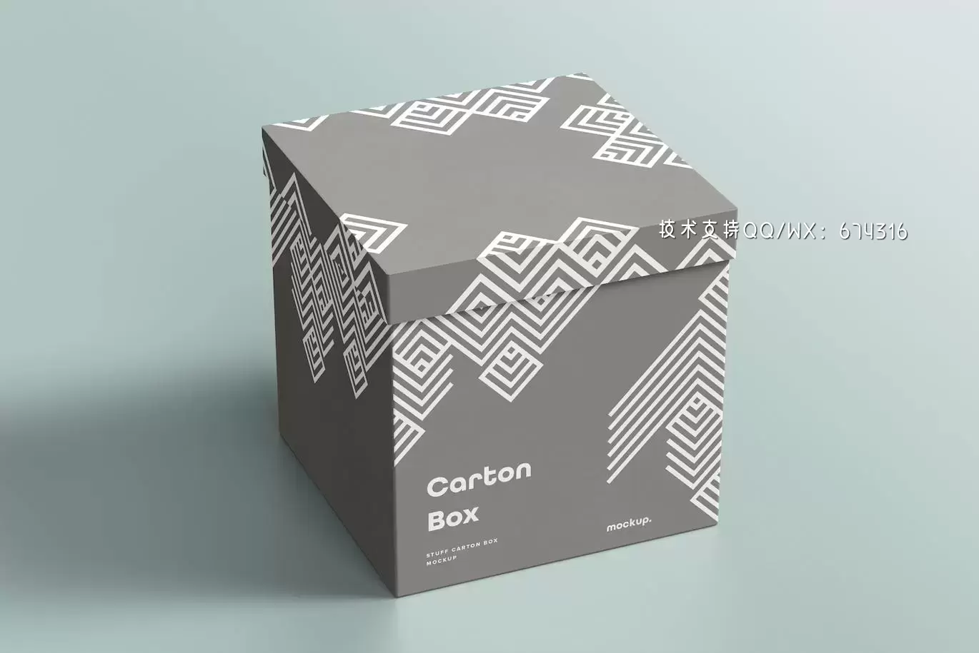 🔴高品质的纸箱包装设计VI样机展示模型mockups免费下载插图3