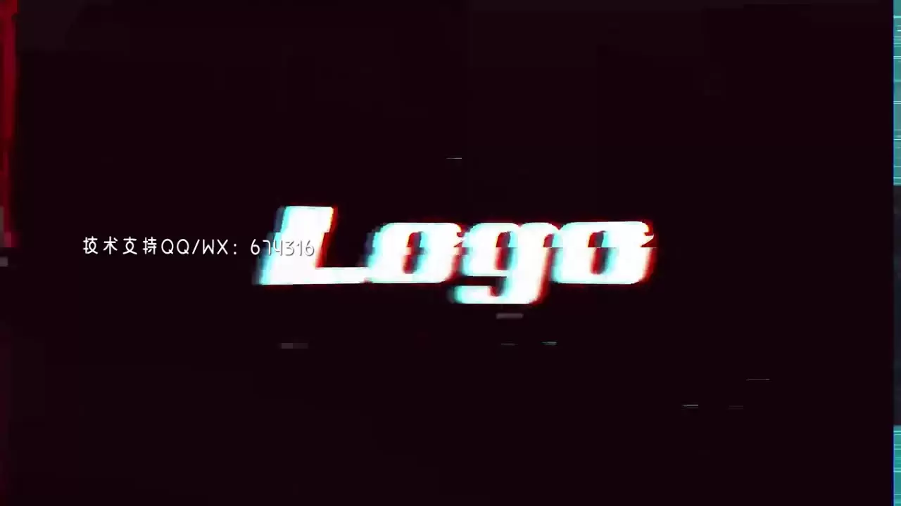 快速创意的动画LOGO标志AE模板视频下载(含音频)插图