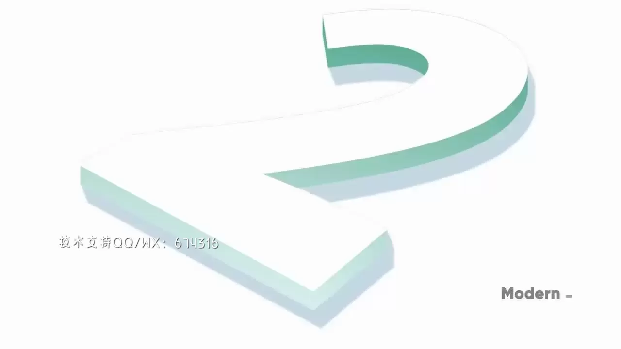 时尚的迷你动画LOGO标志AE模板视频下载(含音频)