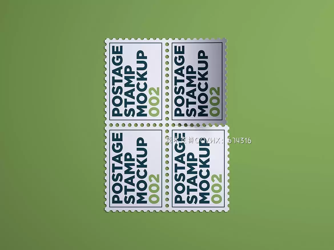 🔴高品质的邮票设计VI样机展示模型mockups免费下载插图3