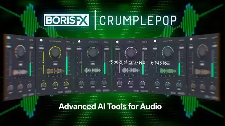 [WIN]Boris FX CrumplePop Complete (终极音频插件工具包) 2023.6 x64 CE破解版