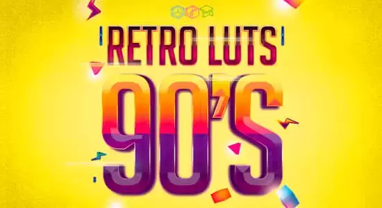 90年代复古怀旧电影LUTs调色预设 Retro 90s LUTs插图
