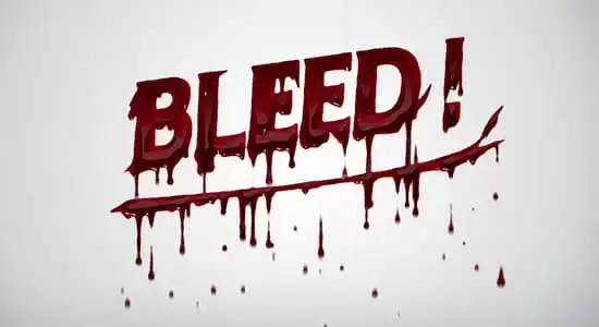 中文汉化AE脚本-文字标题滴血流血电影特效 Bleed! 1.2.0+使用教程插图