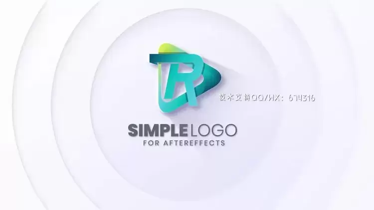 2个简洁的描边LOGO标志AE模板视频下载(含音频)插图