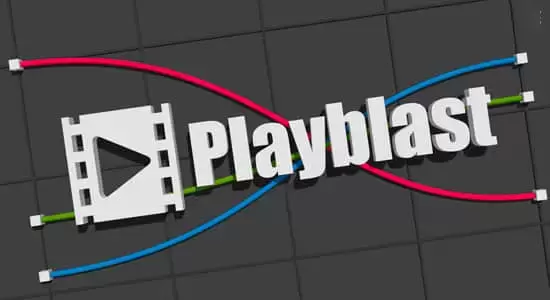 最快形式预览场景动画Blender插件 Playblast v1.3.0.1插图