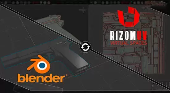 Blender插件-与RizomUV桥接工具 RizomUV Bridge v1.0.2插图