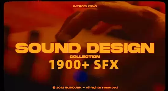 1900个气氛烘托场景应用电影视频无损音效 Sound Design Collection插图
