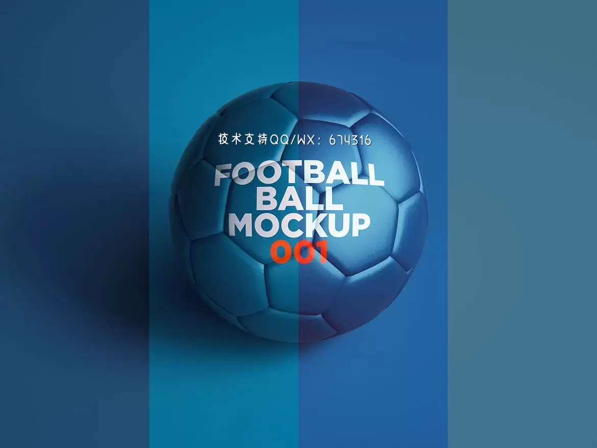 高品质的足球VI设计样机展示模型mockups免费下载插图3