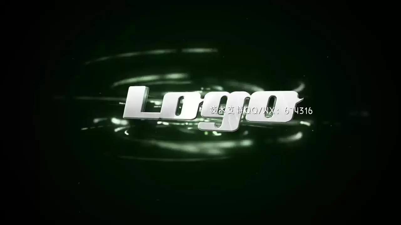立体和有影响力的组装LOGO标志显示AE模板视频下载插图