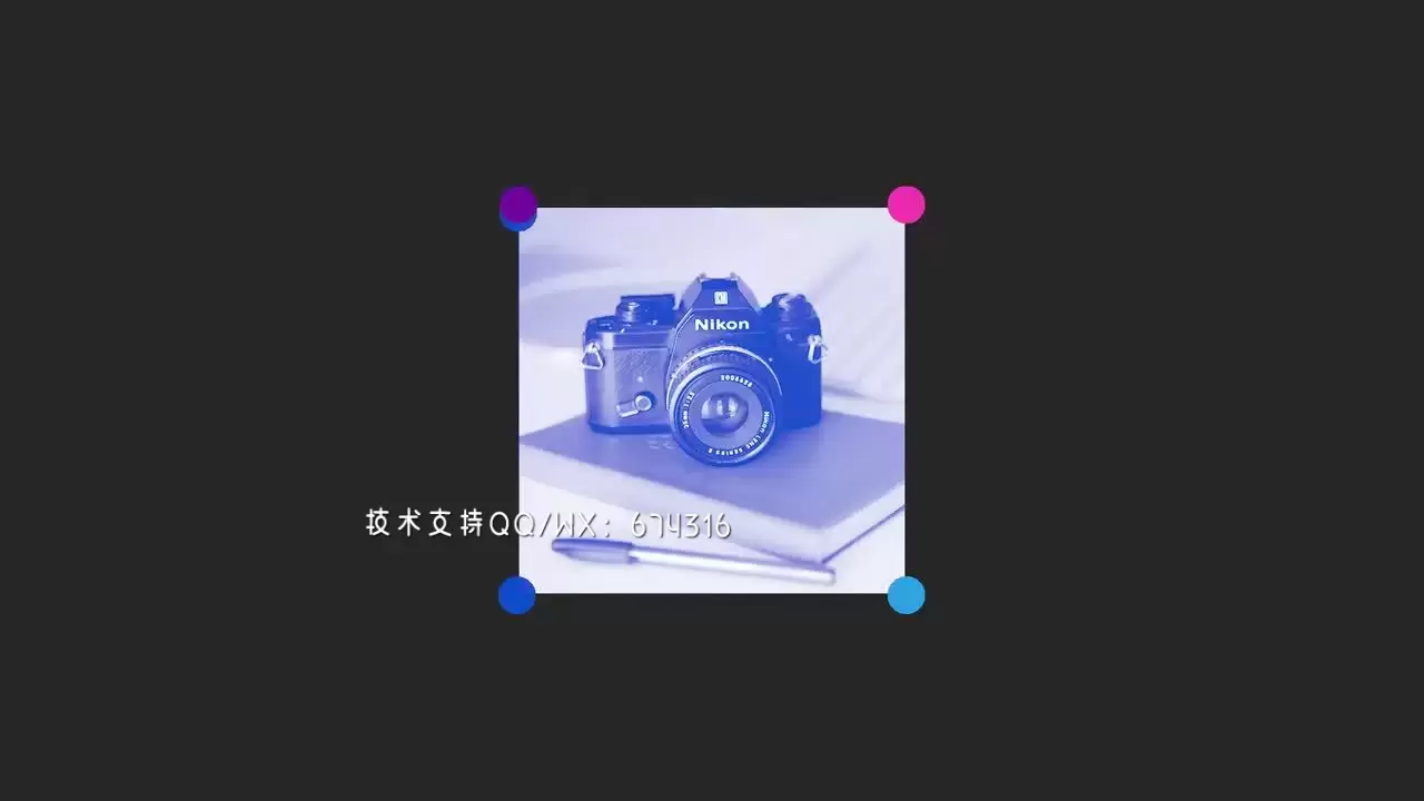 色彩鲜艳且富有创意的LOGO标志展示AE模板视频下载(含音频)插图