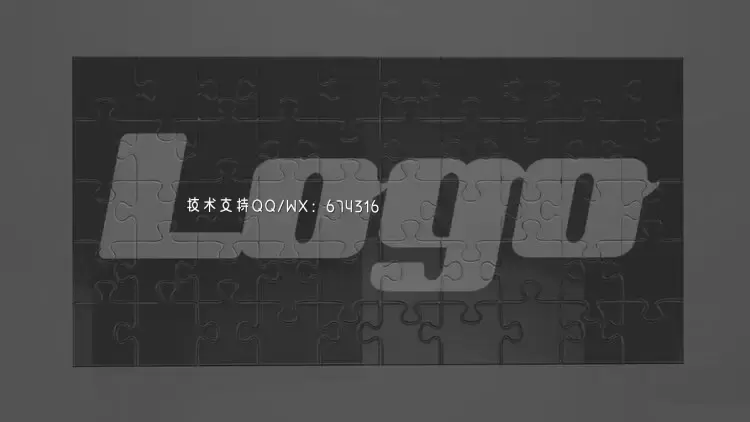 益智动画LOGO标志AE模板视频下载(含音频)