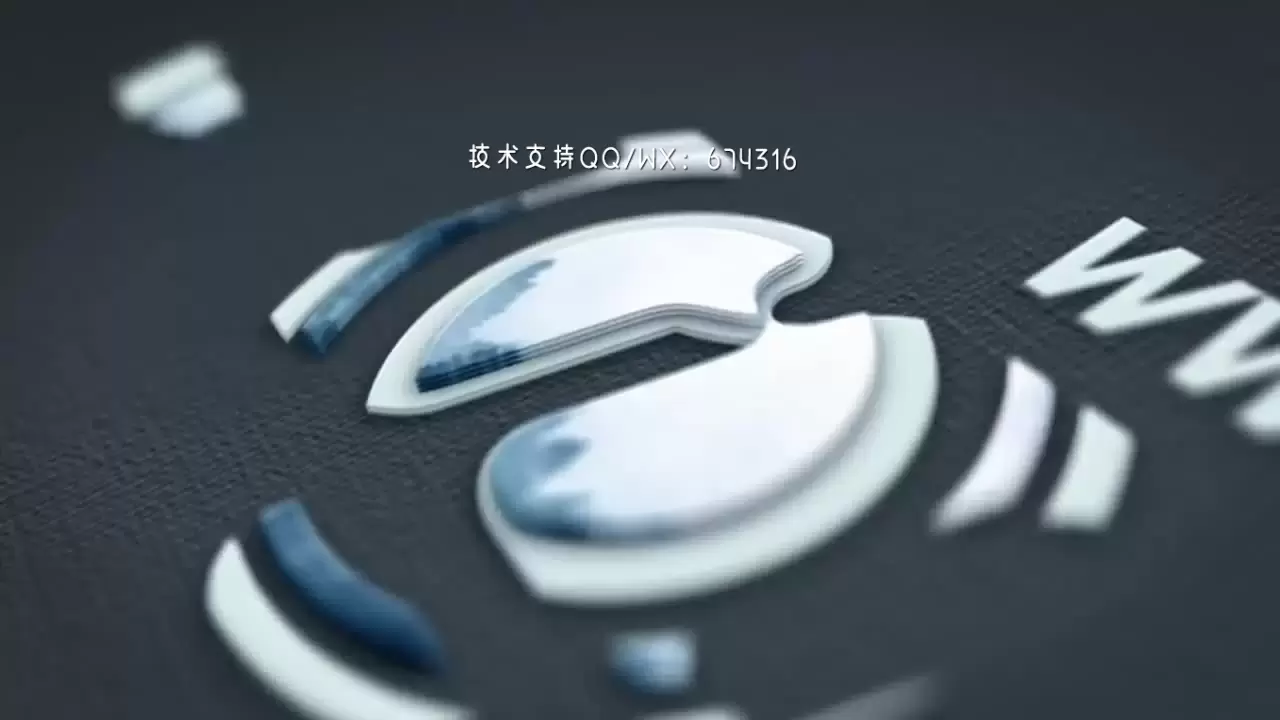 LOGO标志显示AE模板视频下载(含音频)