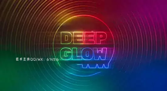 中文汉化版-漂亮真实高级辉光发光特效AE插件 Deep Glow v1.5.7 Win插图