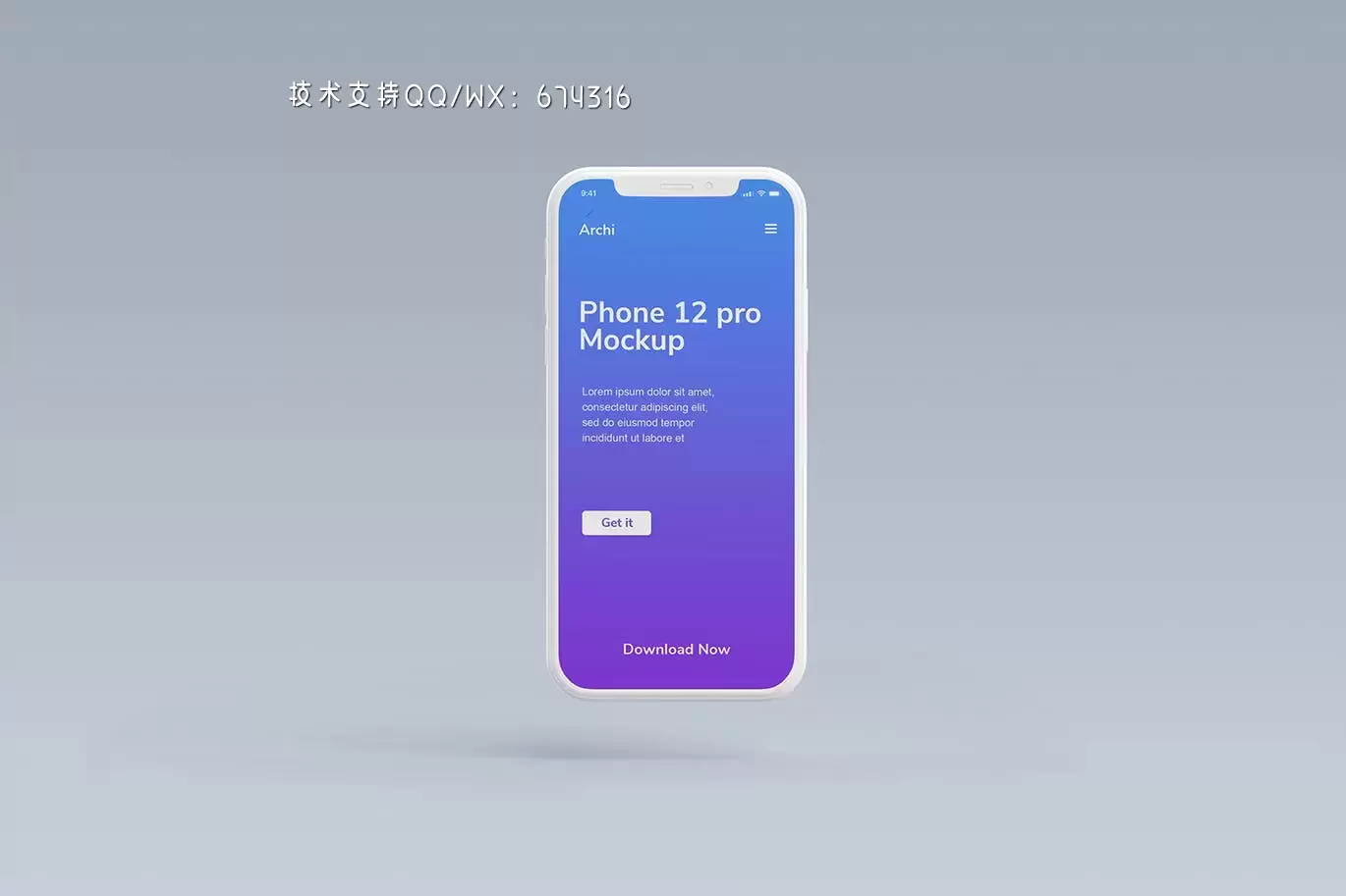 高品质的可爱清新高端iPhone APP UI样机展示模型mockups免费下载插图4